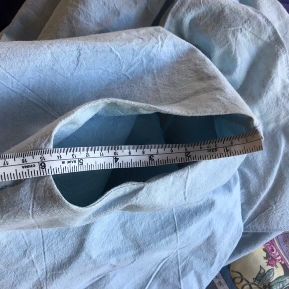 Vintage Posies Women of Maine Farmers Market Cotton Dress w Tie Women's Size 10 - Picture 10 of 13